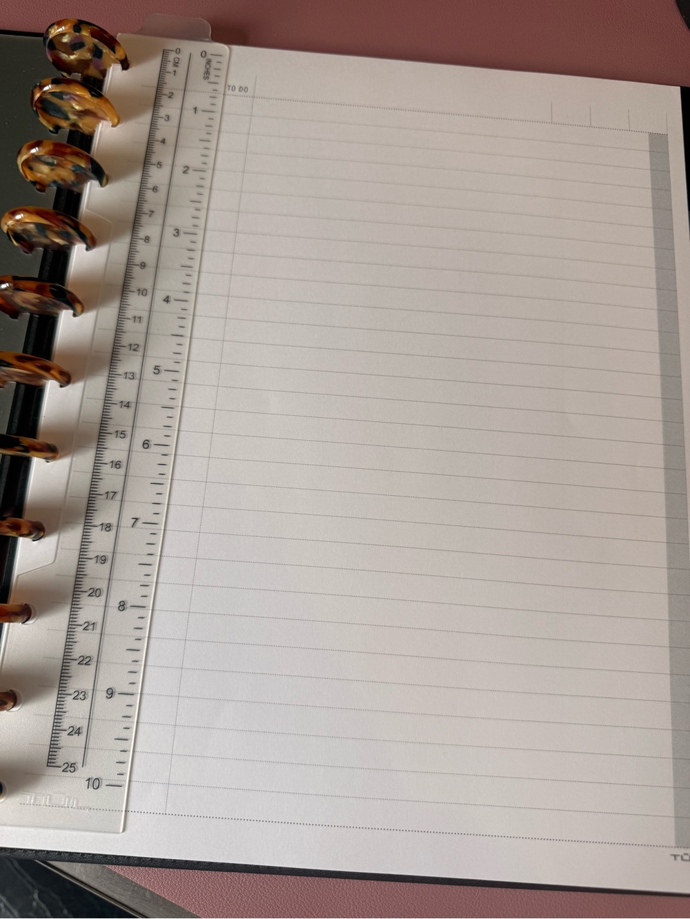 Levenger Red Leather Notebook w/upgraded circa discs - Picture 11 of 12